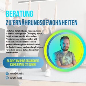 Online-Beratung mit einem Trainer und Physiotherapeuten
